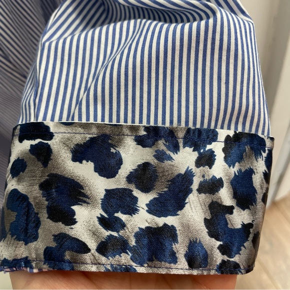 Zac And Rachel Button Down Striped Size 1X - Picture 6 of 9